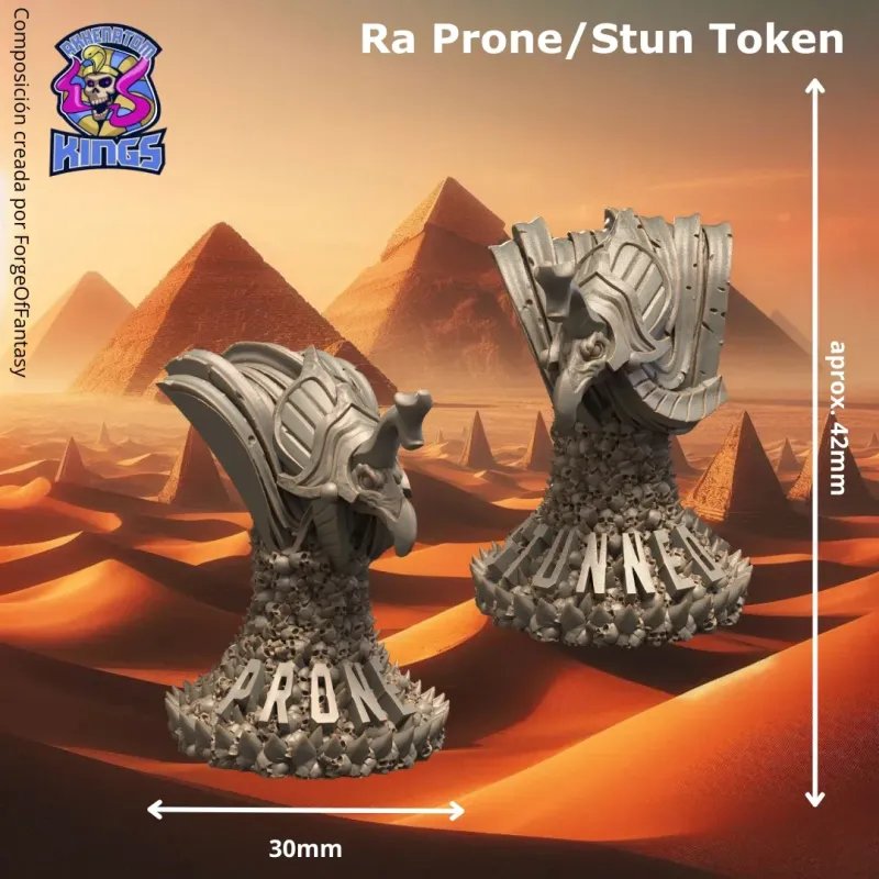 Big Child - Akhenatom Kings Tomb Guardian Prone/Stun Tokens