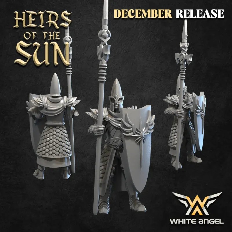 Heirs of the Sun - Guards of Light (lances)
