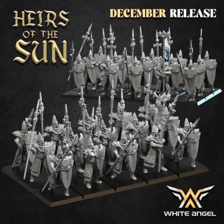 Heirs of the Sun - Guards of Light (lances)