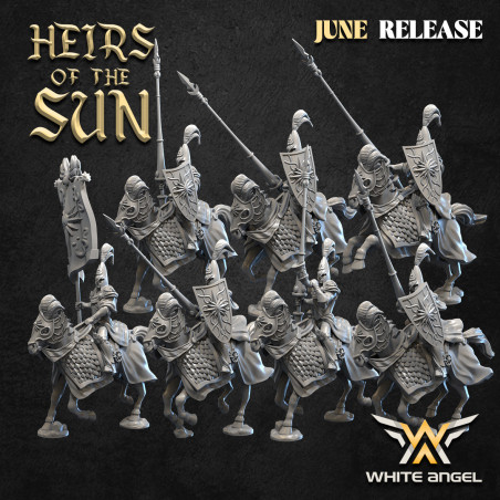 Heirs of the Sun - Knights of Light (shields)