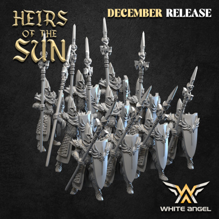 Heirs of the Sun - Guards of Light (lances)