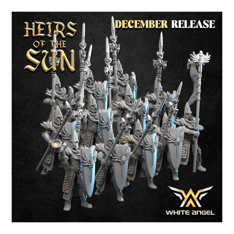 Heirs of the Sun - Guards of Light (lances)