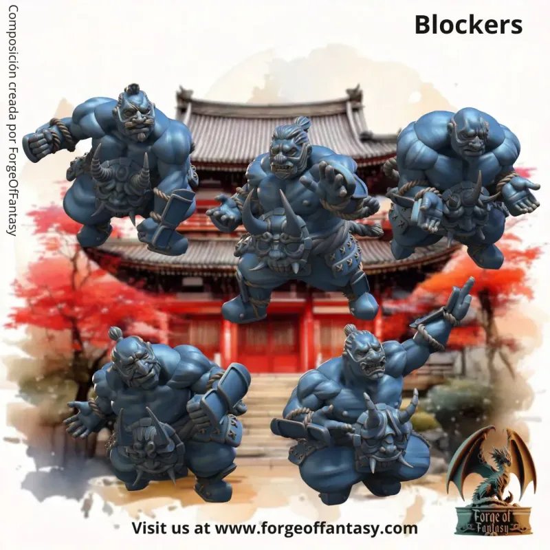 Japan Ominous Oni Ogre team