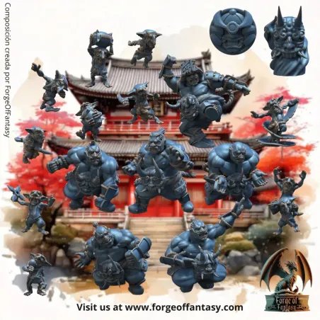 Japan Ominous Oni Ogre team