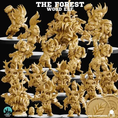 Realms of Path - The Forest Wood Elves Team