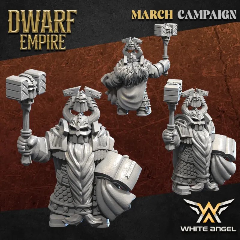 Dwarf Empire - Dwarf Emperor (throne)