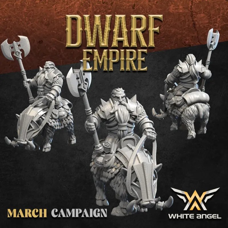 Dwarf Empre - Boar Riders