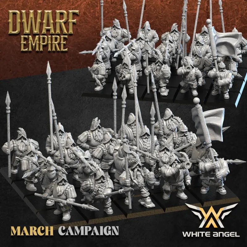 Dwarf Empire - Old Wolrd Pikedwarves