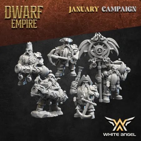 Dwarf Empire - Heavy Dwarves Buccaneers