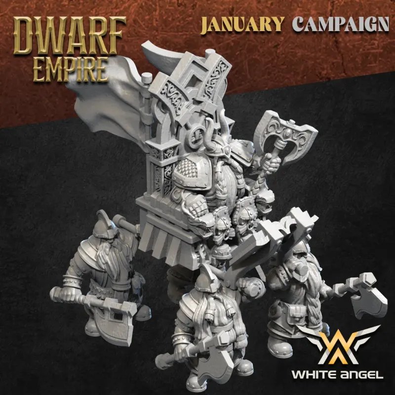 Dwarf Empire - The Dwarf King
