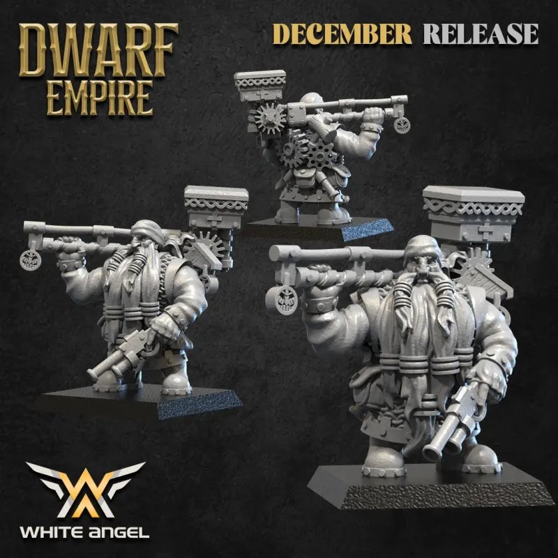 Dwarf Empire - Dwarf Engineer (hammer)