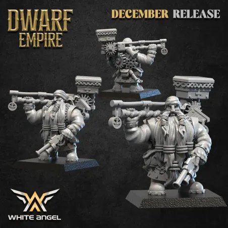 Dwarf Empire - Dwarf Engineer (hammer)