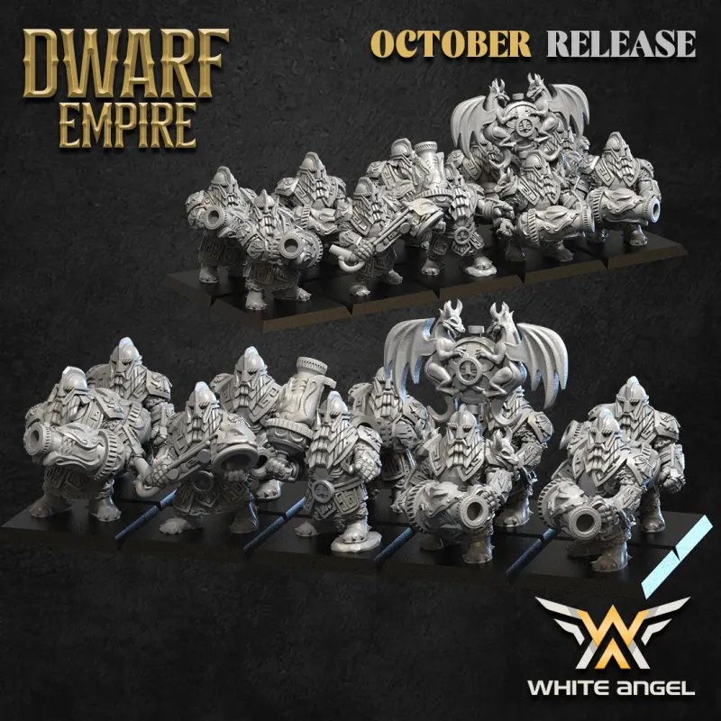 Dwarf Empire - Iron Dragon Gunners