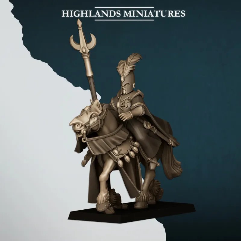 Highlands - Mounted Aegean Elf Mage