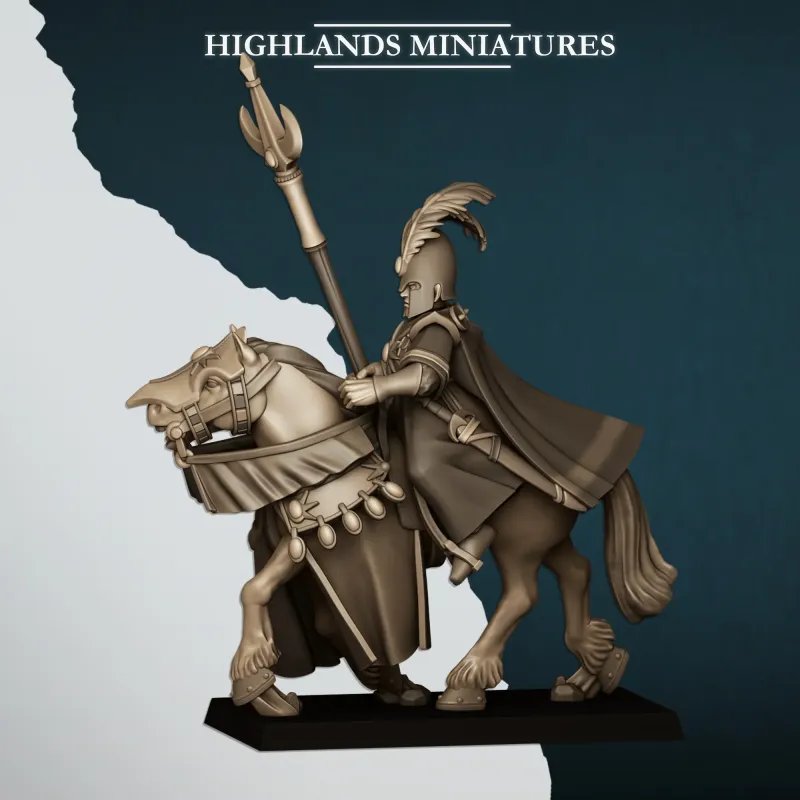 Highlands - Mounted Aegean Elf Mage
