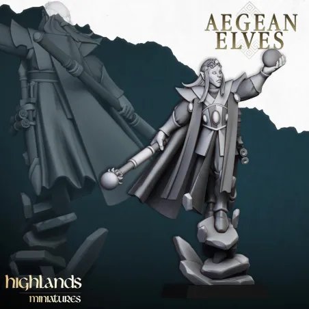 Highlands - Aegean Elf Mage (no mask)