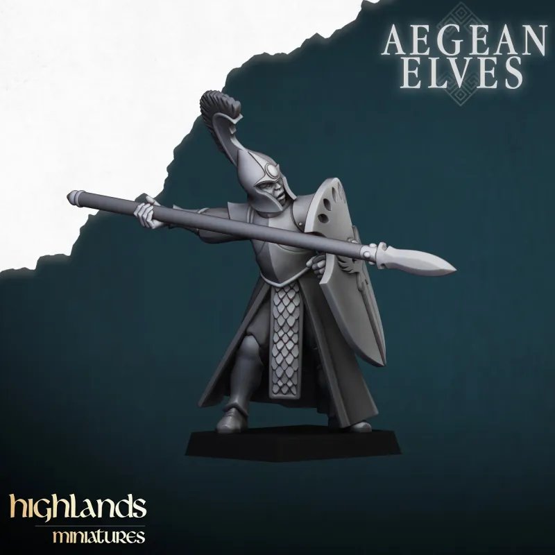 Highlands - Aegean Elf Spearmens