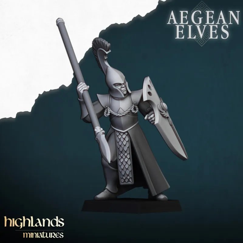 Highlands - Aegean Elf Spearmens
