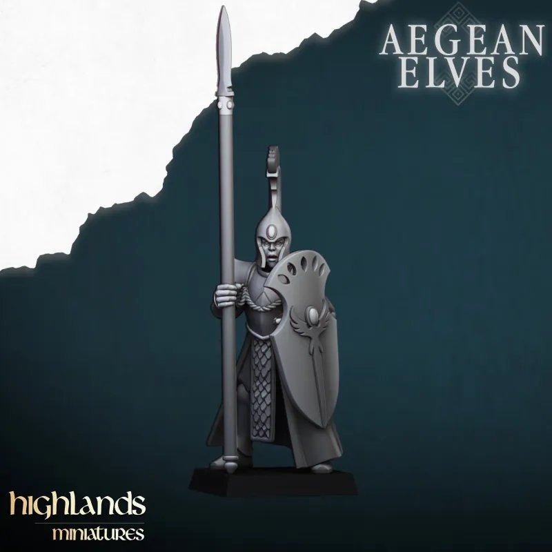 Highlands - Aegean Elf Spearmens