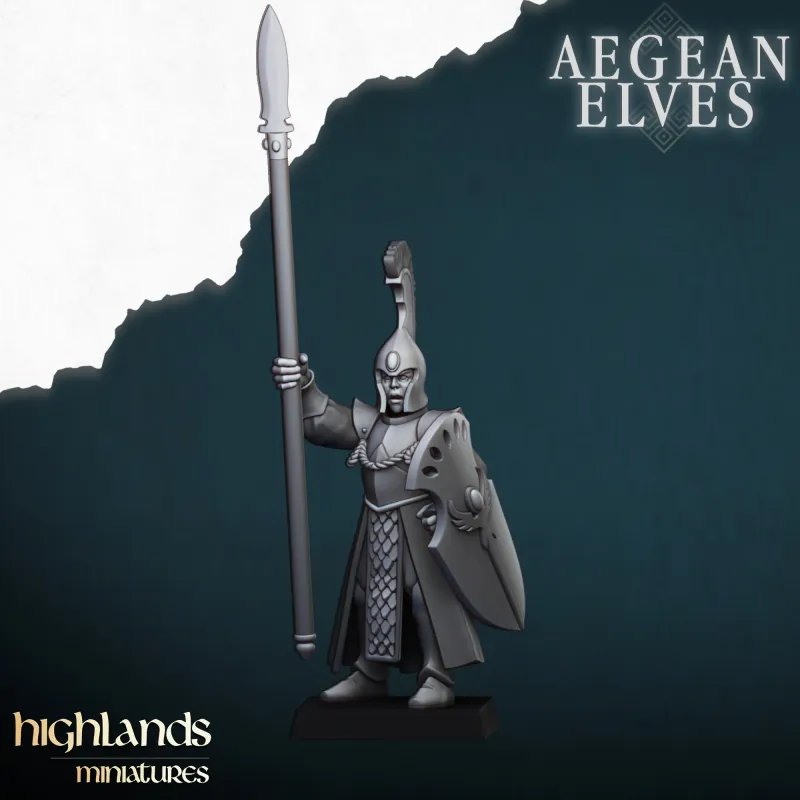 Highlands - Aegean Elf Spearmens