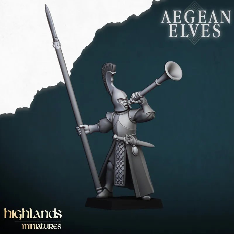 Highlands - Aegean Elf Spearmens