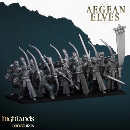 Highlands - Aegean Elves Archers