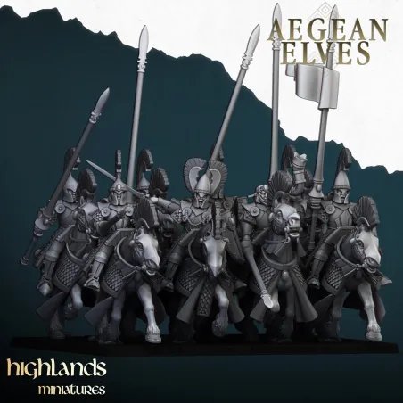 Highlands - Aegean Elven Mounted Lances