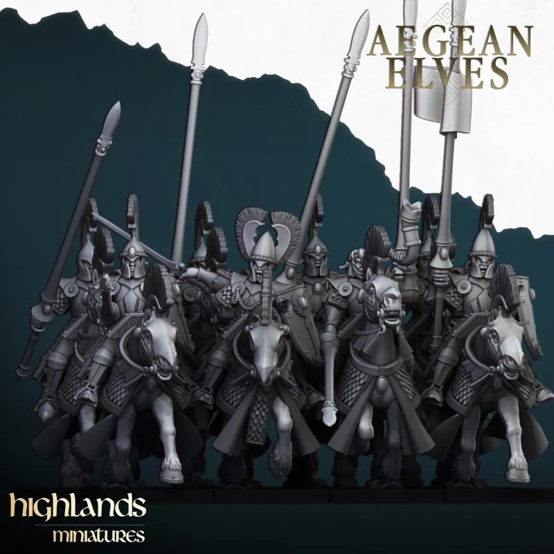 Highlands - Aegean Elven Mounted Lances