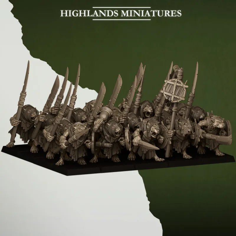 Highlands - Sewer Warriors (lances)