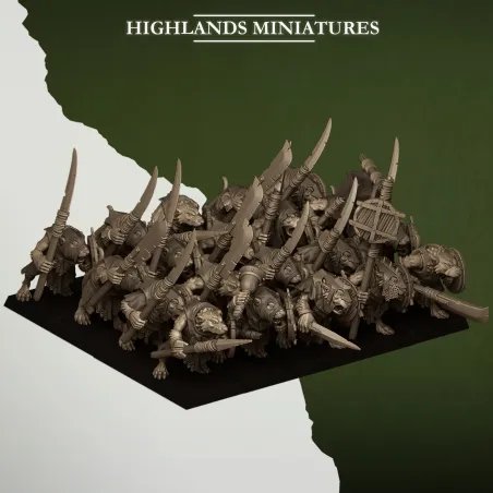 Highlands - Sewer Warriors (lances)