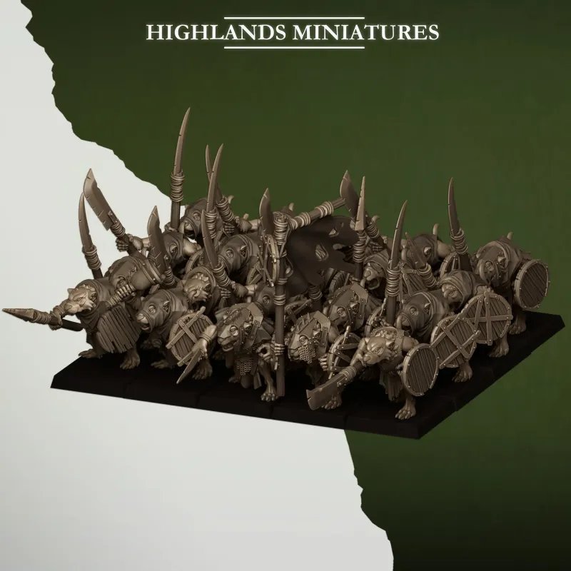 Highlands - Sewer Warriors (lances)