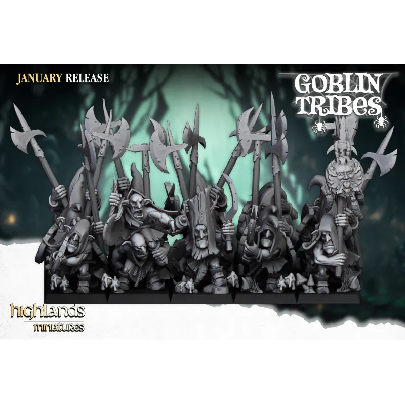 Highlands - Swamp Goblins (halberds)