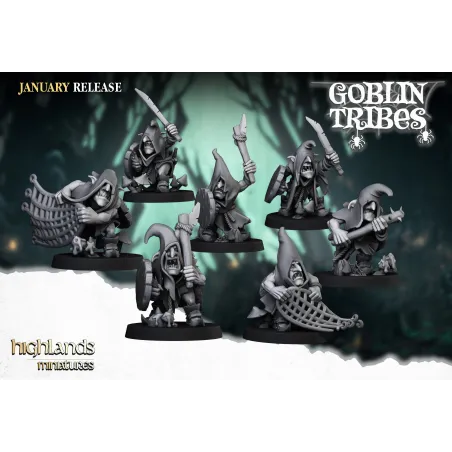 Highlands - Swamp Goblins (hand Weapons)