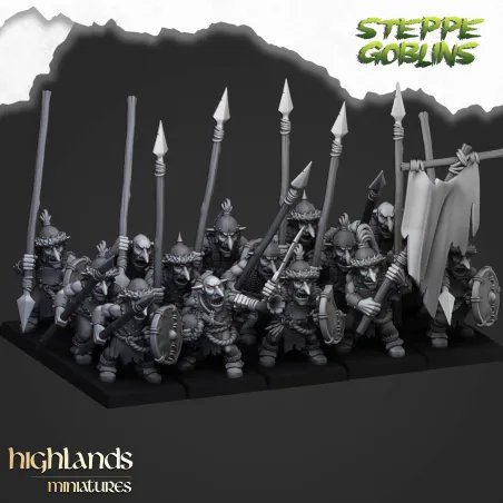 Highlands - Steppe Goblins (lances)