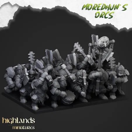 Highlands - Armoured Orc Warriors
