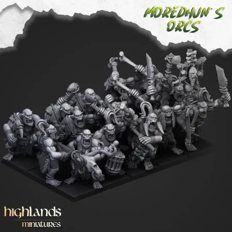 Highlands - Cave Orcs (hand weapons)