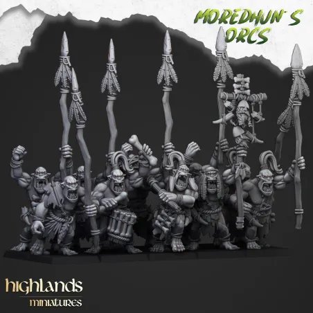 Highlands - Cave Orcs (lances)