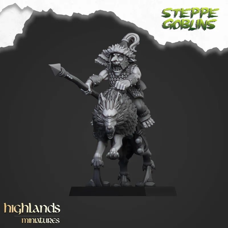 Highlands - Mounted Steppe Goblins (lances)