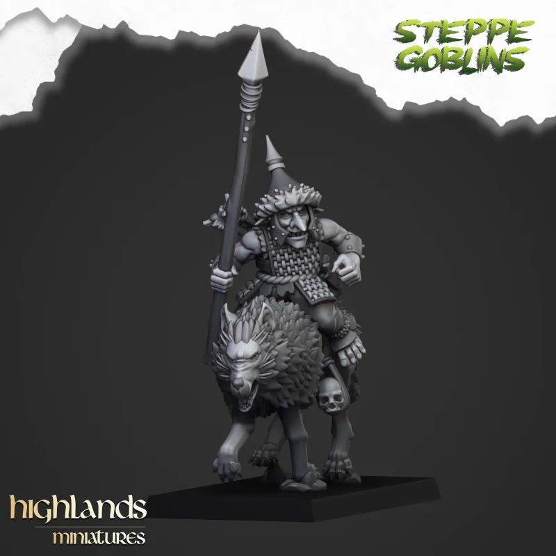 Highlands - Mounted Steppe Goblins (lances)
