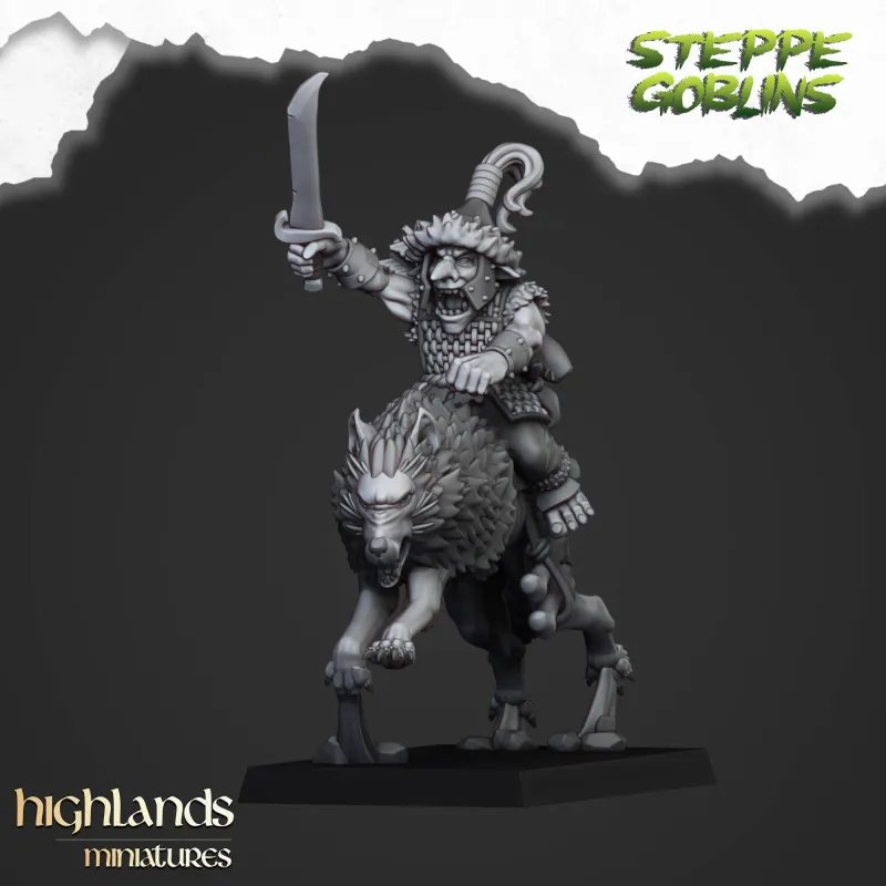 Highlands - Mounted Steppe Goblins (lances)