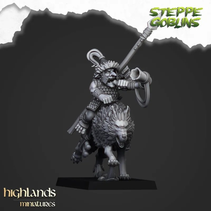 Highlands - Mounted Steppe Goblins (lances)