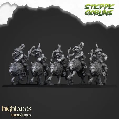 Highlands - Mounted Steppe Goblin Archers