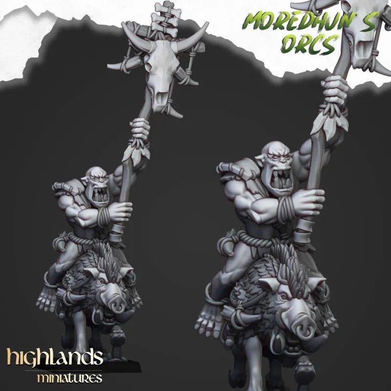 Highlands - Mounted Cave Orcs