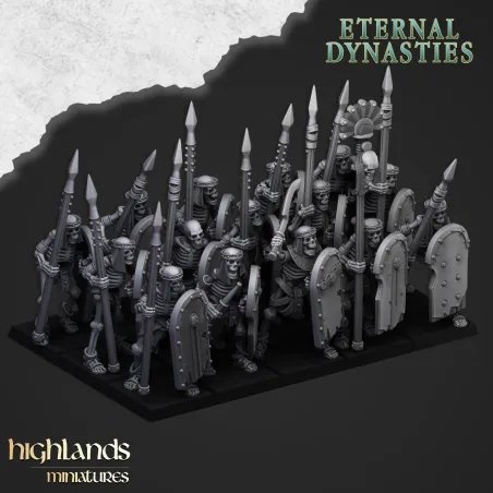 Highlands - Ancient Skeletons (spears)