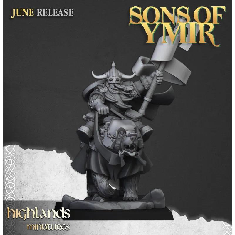 Sons of Ymir - Mounted Heavy Dwarves
