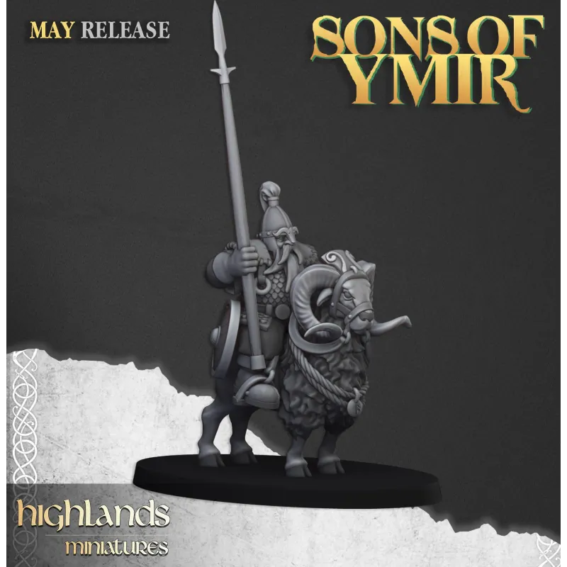 Sons of Ymir - Mounted Light Dwarves