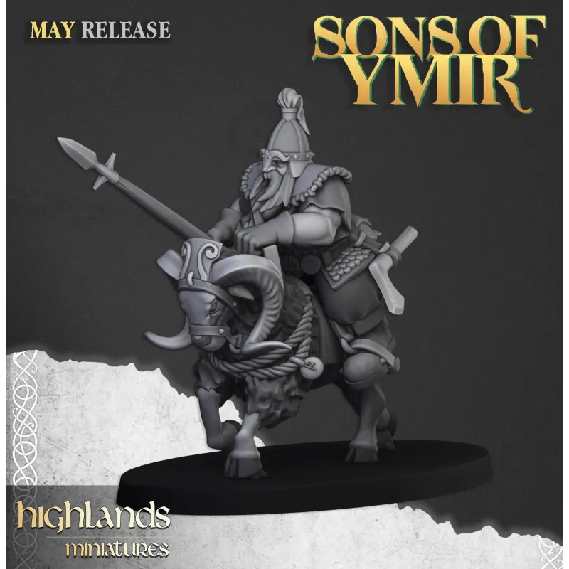 Sons of Ymir - Mounted Light Dwarves