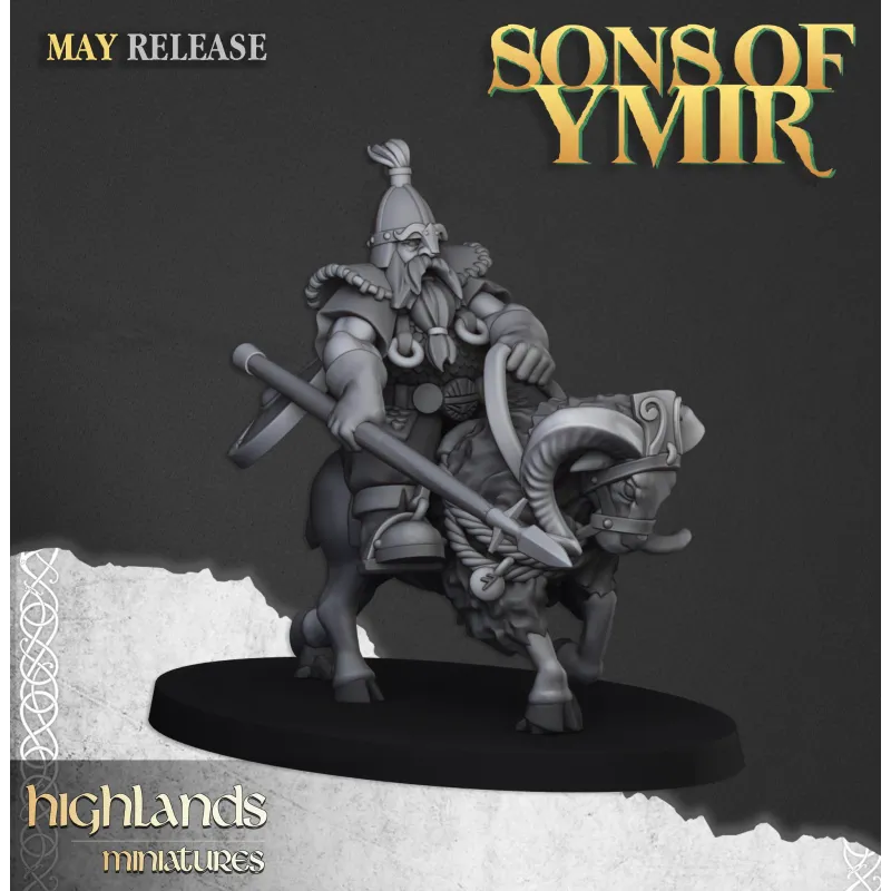 Sons of Ymir - Mounted Light Dwarves