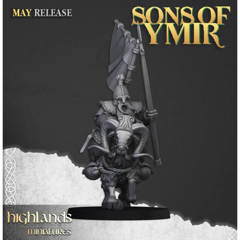 Sons of Ymir - Mounted Light Dwarves