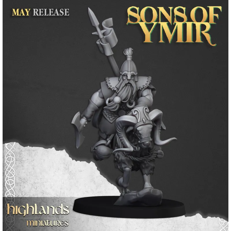 Sons of Ymir - Mounted Light Dwarves